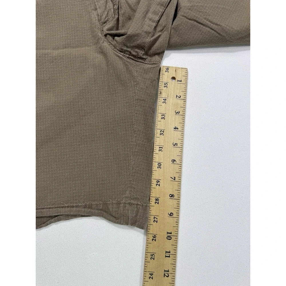 Banana Republic Mens 33 Brown Houndstooth Chino Shorts Cotton Casual 539941-00